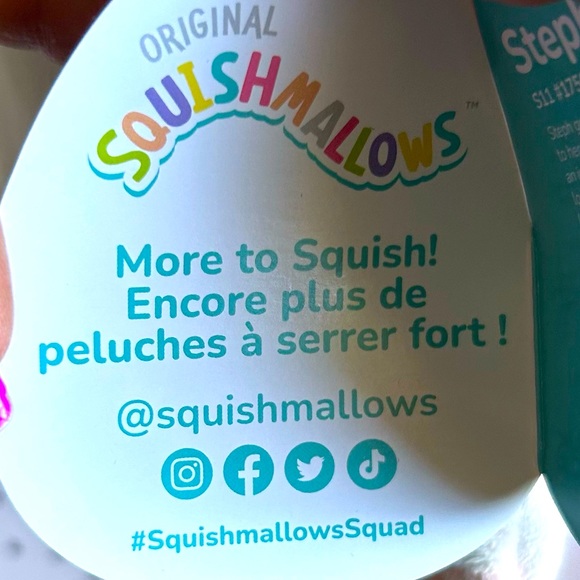 STEPH 🐿️ Flying Squirrel Sugar Glider Fluffy Tail Original Squishmallow ☆ NWT ☆ - Picture 7 of 9